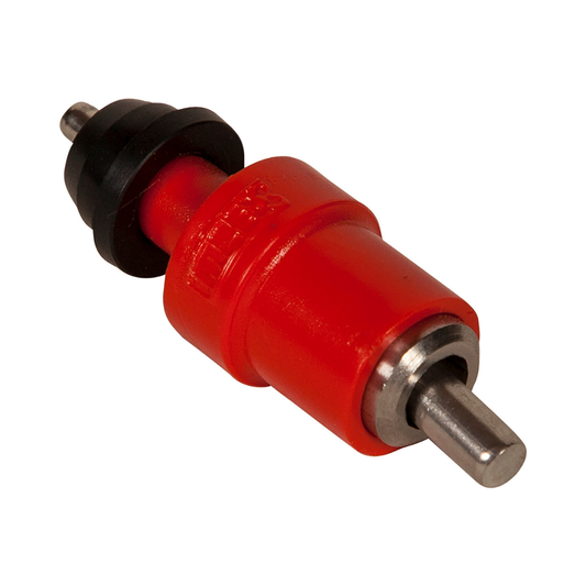 Close-up of poultry drinker nipples