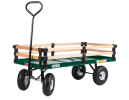 Cedar Rail Metal Deck Wagon