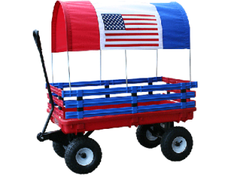 Red / Blue Trekker Wagon