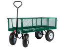 Metal Deck Wagon with Fold Down Sides