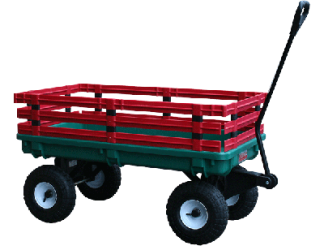 Red / Green Trekker Wagon