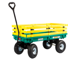 Yellow / Green Garden Cart