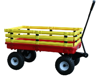 Yellow / Red Trekker Wagon