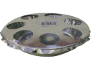 Galvanized Chick Feeder