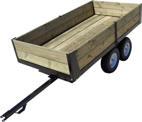 ATV Tandem Dump Wagon
