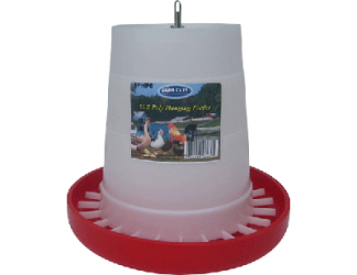 6 lb Plastic Poultry Feeder