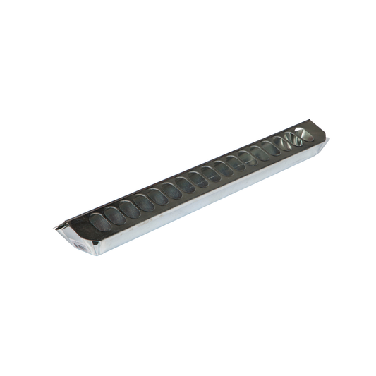 24-inch galvanized slide-top feeder