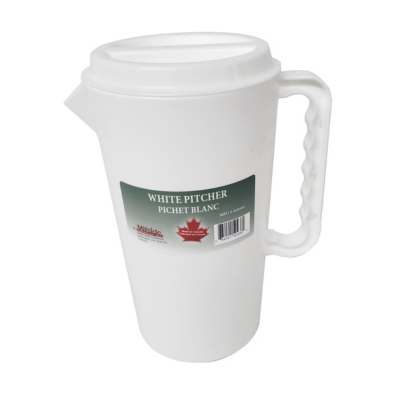 4258-010 White Pitcher