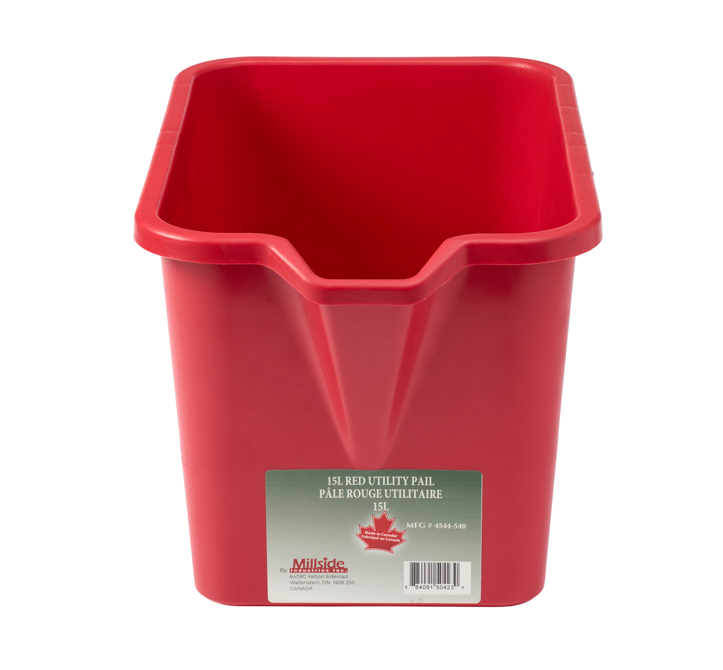 4544-540 Red 15L Pail