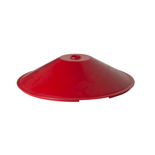 Cover lid for baby chick poultry feeder