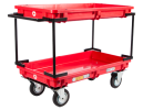 Double Tier Shop Push Cart